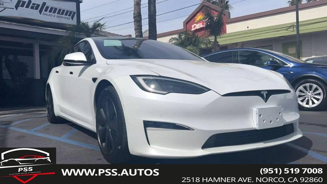 TESLA MODEL S 2022 5YJSA1E64NF489777 image